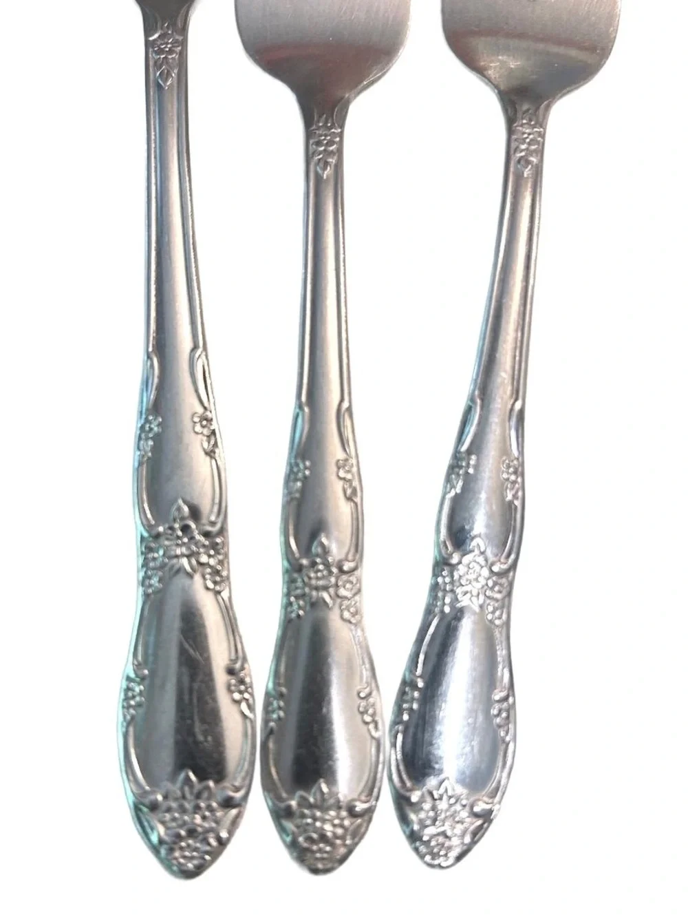 Vintage WM A Rogers/Oneida Stainless Ornate Silverware Lot